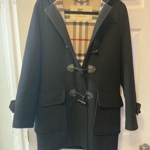 Women’s Burberry wool toggle coat size 6